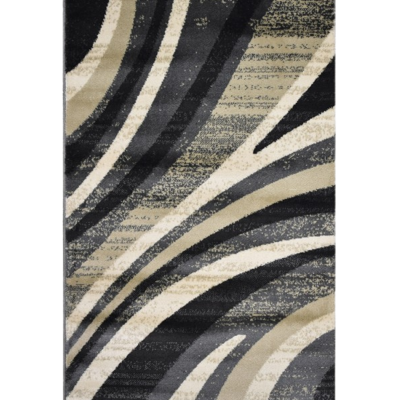 Szőnyeg Eclipse High sötétszürke 6319A 80x150 cm