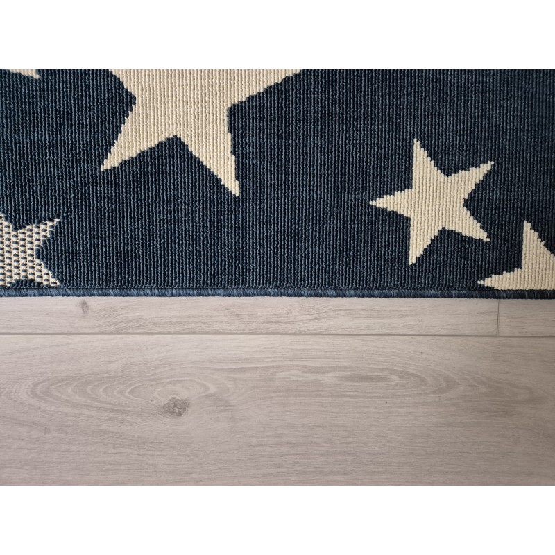 Konyhai szőnyeg Kitty kék 20422/994 80x200 cm