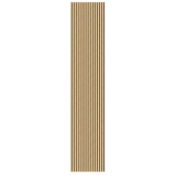 Akusztikus falpanel, MDF, 300x60 cm - Pure Oak