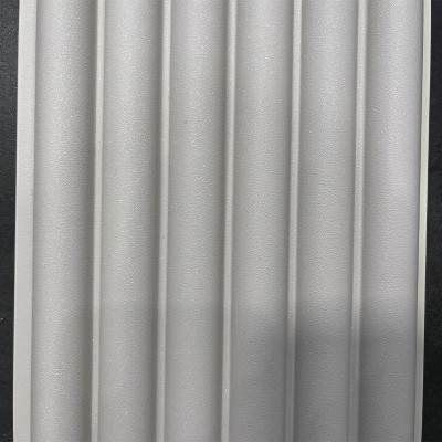 Lamella, hullámos felülettel, WPC, 290x16 cm - Sparkly Beige