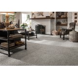 Padlószőnyeg Firth Twist szürke 77 4 m