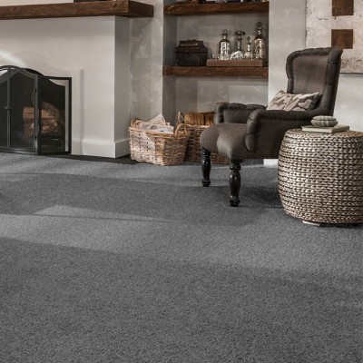 Padlószőnyeg Firth Twist szürke 92 4 m