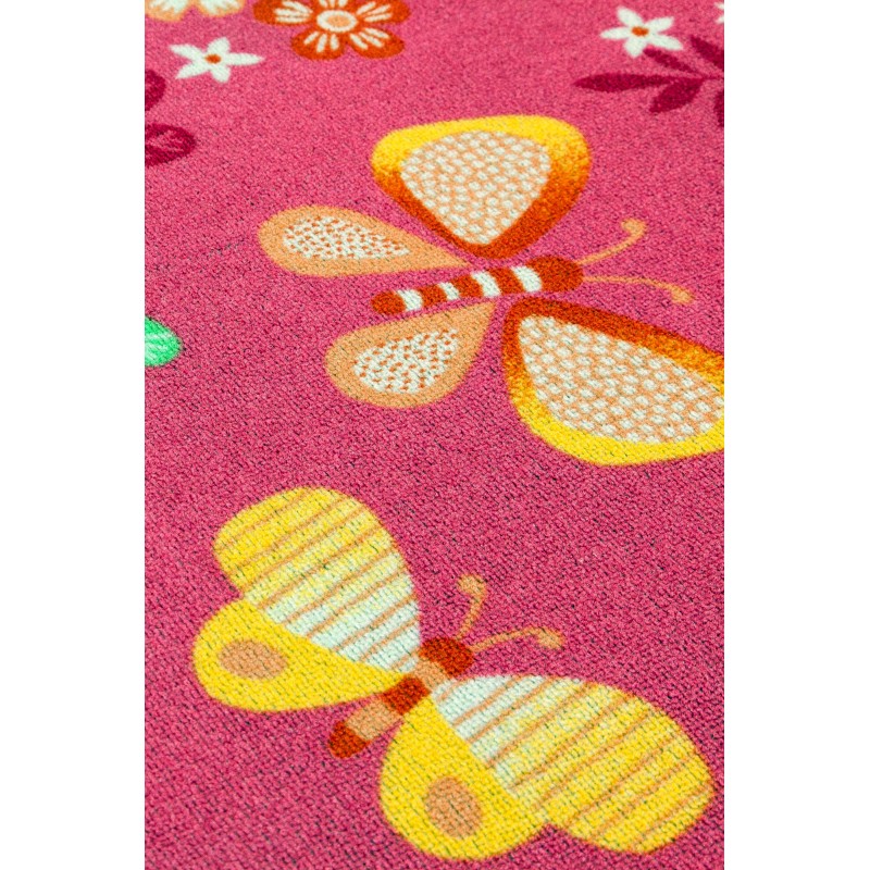 Padlószőnyeg Papillon rózsaszín 66 4 m