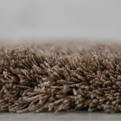 Exkluzív Padlószőnyeg Silky Lush barna 41 4 m