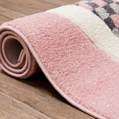 Szőnyeg Avanos Kids rózsaszín 8580A 160x230 cm