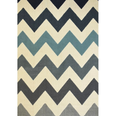 Szőnyeg Cansas szürke/kék 18248/371 80x150 cm