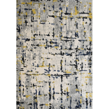 Szőnyeg Capri fekete/kék 210VA/118 120x170 cm