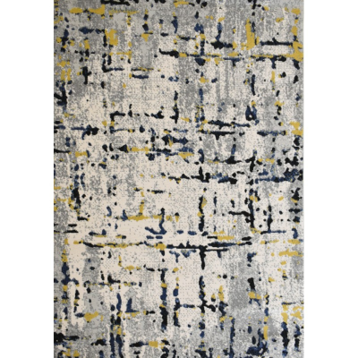 Szőnyeg Capri fekete/kék 210VA/118 120x170 cm