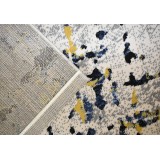 Szőnyeg Capri fekete/kék 210VA/118 120x170 cm