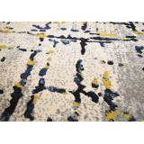 Szőnyeg Capri fekete/kék 210VA/118 120x170 cm