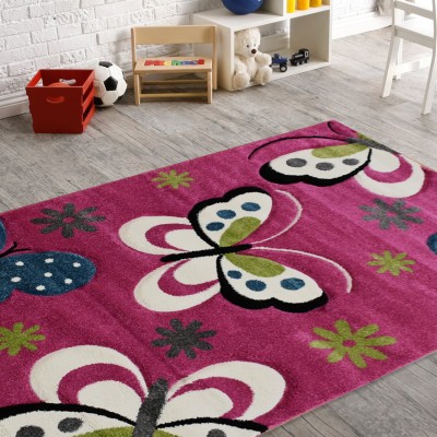 Szőnyeg Diamond Kids lila 772/17 120x170 cm