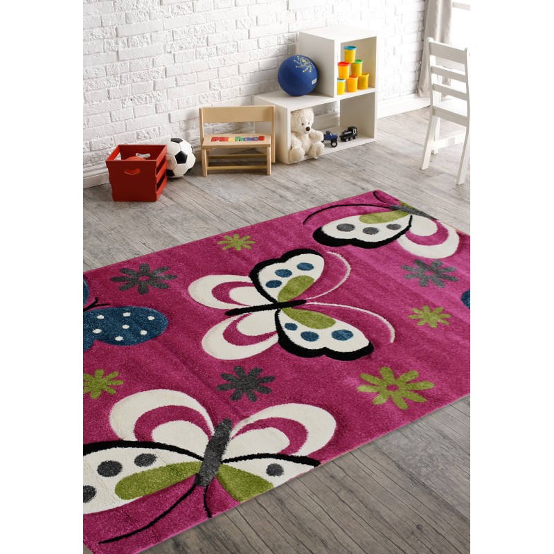 Szőnyeg Diamond Kids lila 772/17 120x170 cm