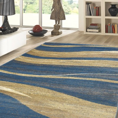 Szőnyeg Eclipse High kék 0120A 120x170 cm