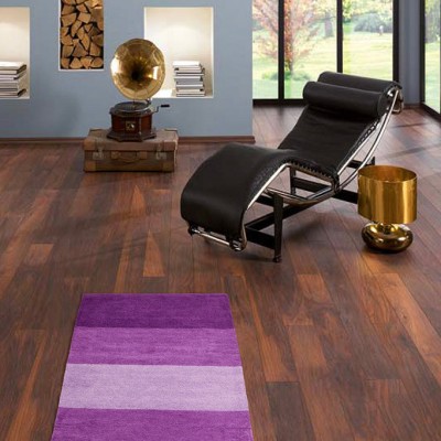 Zsenília szőnyeg Stripe lila csíkos 60x90 cm