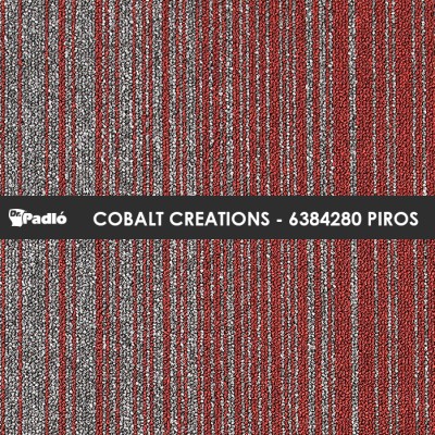 Modulszőnyeg Cobalt Creations piros 6384280
