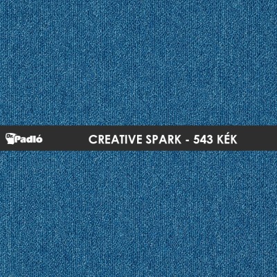 Modulszőnyeg Creative Spark kék 543