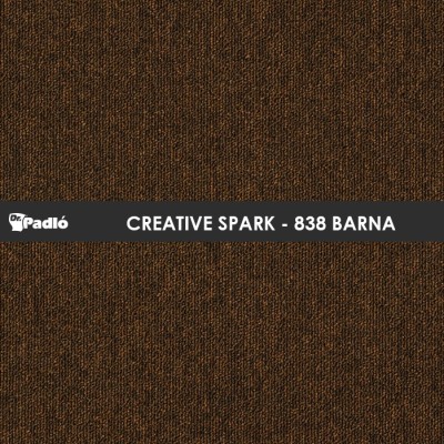 Modulszőnyeg Creative Spark barna 838