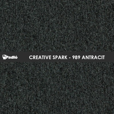 Modulszőnyeg Creative Spark antracit 989