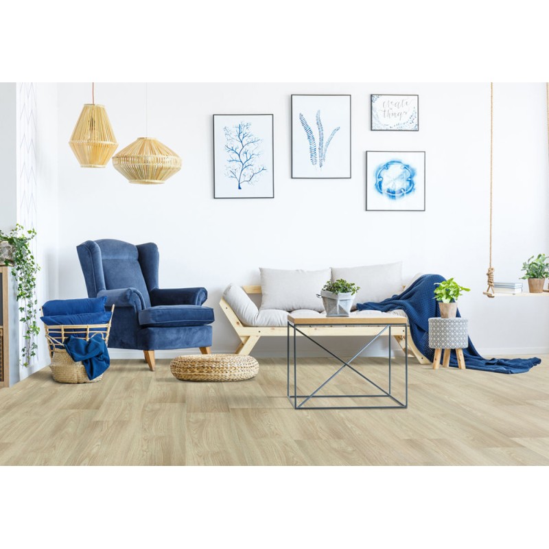 LVT (vinyl) padló 5 mm/42/micro V4 Classic tölgy natúr