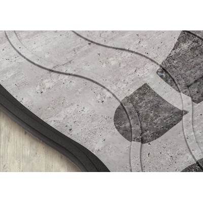 Cipőtartó tálca Printed Utility Tray Footprints 38x75 cm