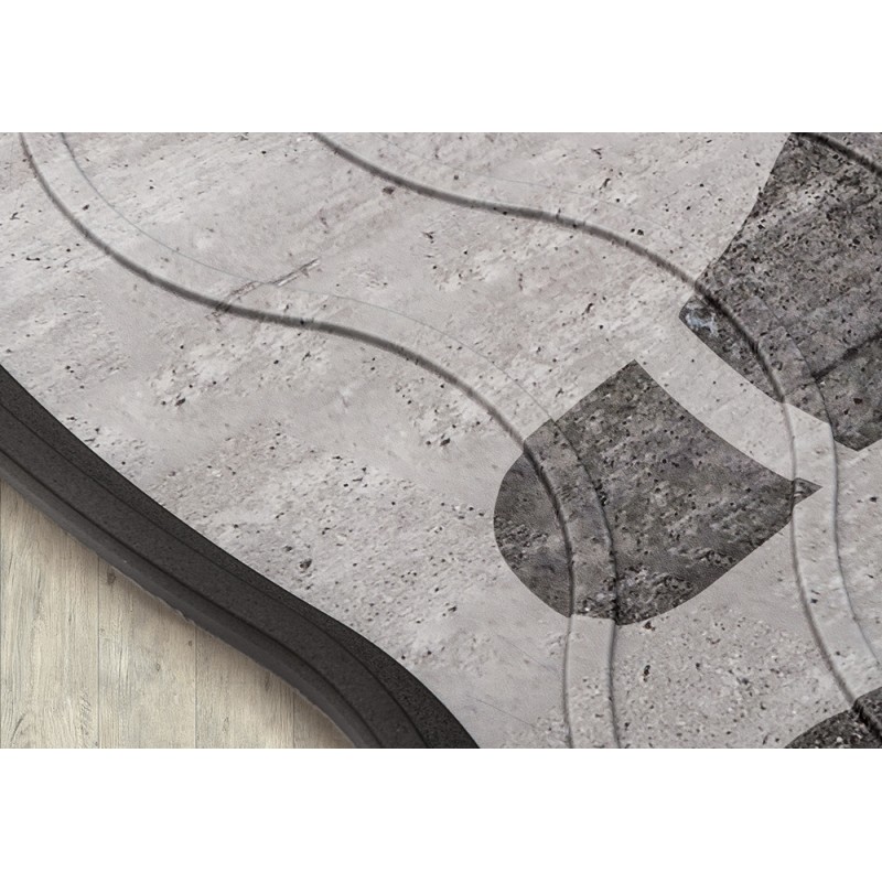 Cipőtartó tálca Printed Utility Tray Footprints 38x75 cm