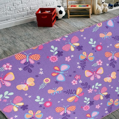 Egyedi méretű szőnyeg Papillon lila 17 100x150 cm