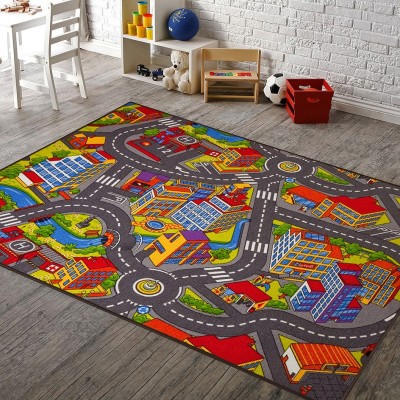 Egyedi méretű szőnyeg Smart City szürke 97 133x160 cm