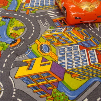 Padlószőnyeg Smart City szürke 97 4 m