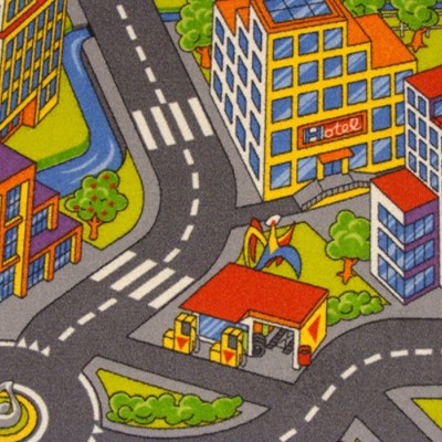 Padlószőnyeg Smart City szürke 97 4 m