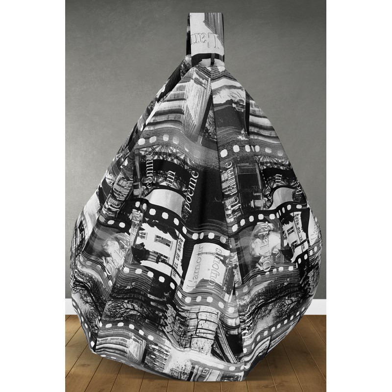 Babzsák Soro Paris szürke