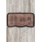 Cipőtartó tálca Printed Utility Tray Footprints Wood 38x75 cm