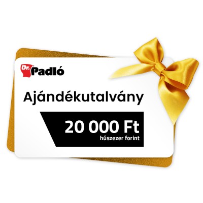 Online ajándékutalvány 20.000 Ft értékben