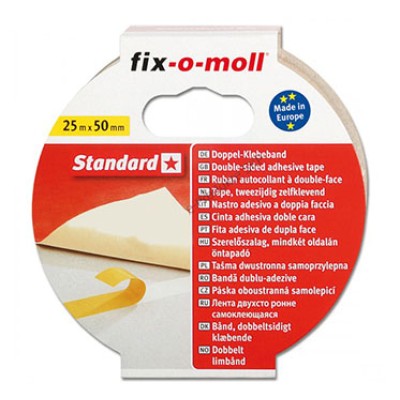 Segédanyagok Fix-o-moll Standard ideiglenes burkolatfektető szalag 25 m