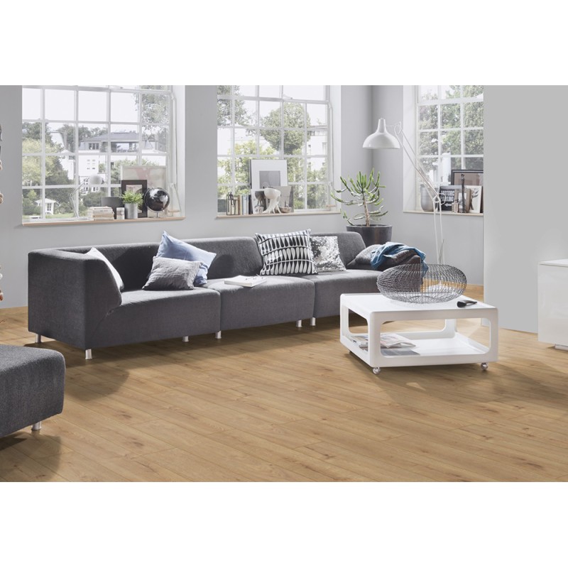 Vízálló laminált padló 8 mm/32/V4 Atlantic Sundance tölgy K326 (Szinkronstruktúr)