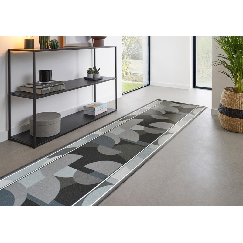 Futószőnyeg Malis szürke/kék 97 80 cm