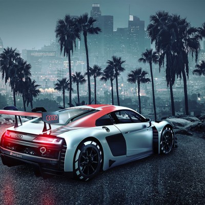 Poszter Audi R8 L.A. 254x368 cm