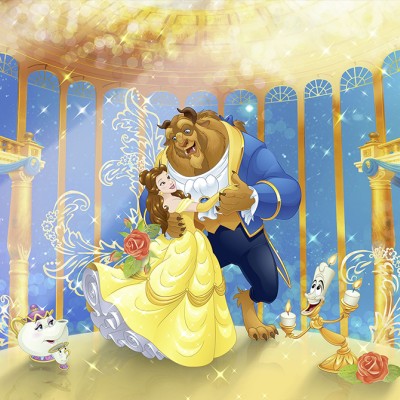 Poszter Beauty and the Beast 254x368 cm
