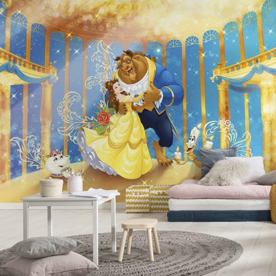 Poszter Beauty and the Beast 254x368 cm