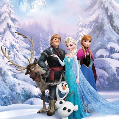 Poszter Frozen Winter Land 184x254 cm