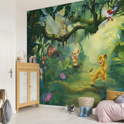 Poszter Lion King Jungle 254x368 cm