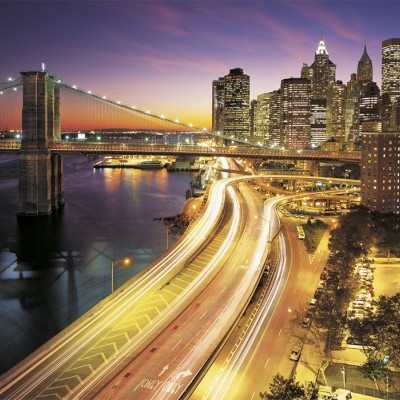 Poszter New York City Lights 254x368 cm