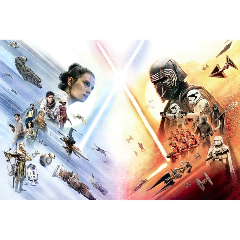 Poszter Star Wars Movie Poster Wide 254x368 cm