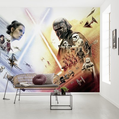 Poszter Star Wars Movie Poster Wide 254x368 cm