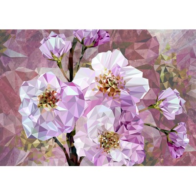 Poszter Blooming Gems 248x368 cm
