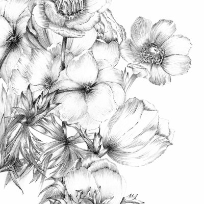 Poszter Embroidery 184x248 cm