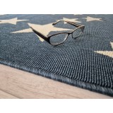 Konyhai szőnyeg Kitty kék 20422/994 80x200 cm