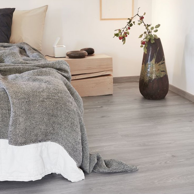 LVT (vinyl) padló 5 mm/42/micro V4 Classic tölgy szürke