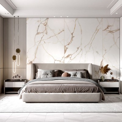 Falburkoló Rocko Marble Bianco Gold R192