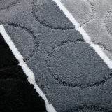 Fürdőszobaszőnyeg Aquarius/Ringo fekete 0008 1 részes 50x80 cm