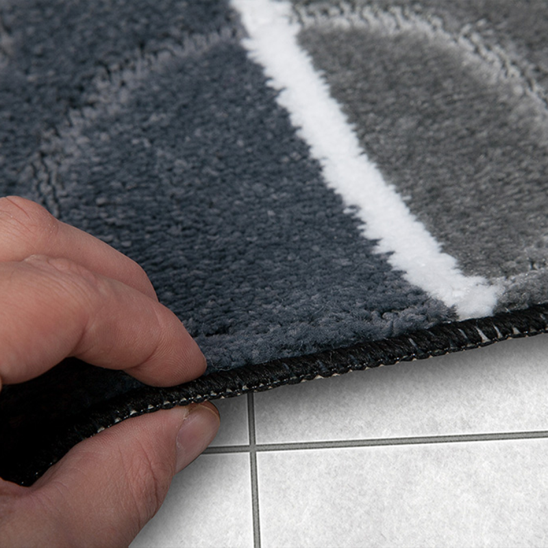 Fürdőszobaszőnyeg Aquarius/Ringo fekete 0008 1 részes 50x80 cm